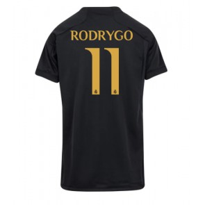 Real Madrid Rodrygo Goes #11 Tredje trøje Dame 2023-24 Kort ærmer